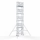 Alumiiniumtellingud 75х190 10,2 m töökõrgus* koos kokkupandavate piiretega mõlemal poolel