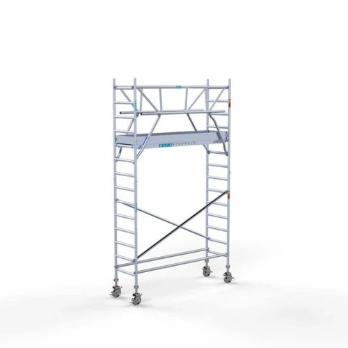 Alumiiniumtellingud 75х250 5,2 m töökõrgus* Carbon koos kokkupandavate piiretega mõlemal poolel