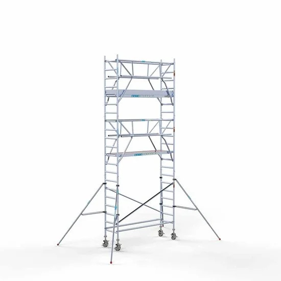 Torre con barandilla de 2 lados 75х250 7,2 m altura de trabajo* Carbon Torre con barandilla de 2 lados 75х250 7,2 m altura de trabajo* Carbon