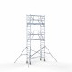 Torre con barandilla de 2 lados 75х250 7,2 m altura de trabajo* Carbon Torre con barandilla de 2 lados 75х250 7,2 m altura de trabajo* Carbon