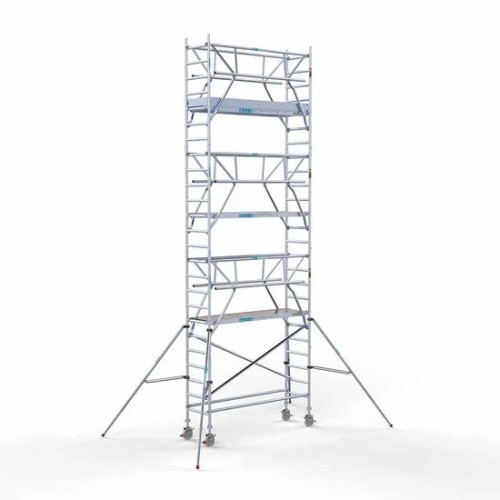 Alumiiniumtellingud 75х250 8,2 m töökõrgus* Carbon koos kokkupandavate piiretega mõlemal poolel