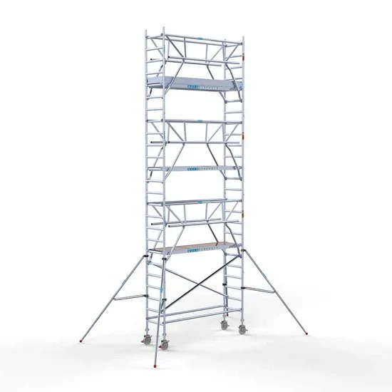 Alumiiniumtellingud 75х250 8,2 m töökõrgus* Carbon koos kokkupandavate piiretega mõlemal poolel Alumiiniumtellingud 75х250 8,2 m töökõrgus* Carbon koos kokkupandavate piiretega mõlemal poolel
