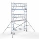 Alumiiniumtellingud 75х305 6,2 m töökõrgus* Carbon koos kokkupandavate piiretega mõlemal poolel Alumiiniumtellingud 75х305 6,2 m töökõrgus* Carbon koos kokkupandavate piiretega mõlemal poolel