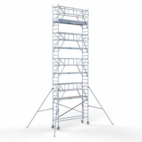 Alumiiniumtellingud 75х305 10,2 m töökõrgus* Carbon koos kokkupandavate piiretega mõlemal poolel Alumiiniumtellingud 75х305 10,2 m töökõrgus* Carbon koos kokkupandavate piiretega mõlemal poolel
