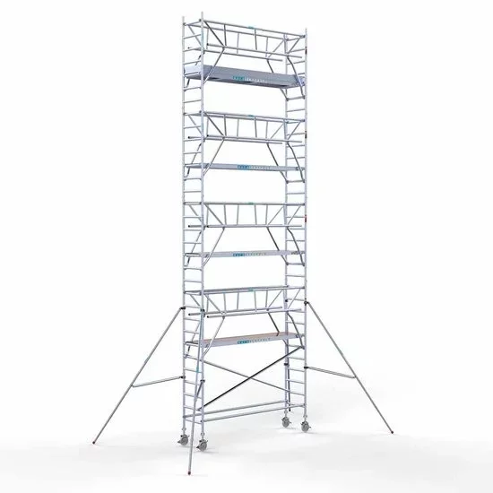 Alumiiniumtellingud 75х305 10,2 m töökõrgus* Carbon koos kokkupandavate piiretega mõlemal poolel Alumiiniumtellingud 75х305 10,2 m töökõrgus* Carbon koos kokkupandavate piiretega mõlemal poolel