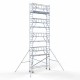 Alumiiniumtellingud 75х305 10,2 m töökõrgus* Carbon koos kokkupandavate piiretega mõlemal poolel Alumiiniumtellingud 75х305 10,2 m töökõrgus* Carbon koos kokkupandavate piiretega mõlemal poolel