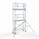 Alumiiniumtellingud 75х250 6,2 m töökõrgus* Carbon koos kokkupandavate piiretega ühel küljel Alumiiniumtellingud 75х250 6,2 m töökõrgus* Carbon koos kokkupandavate piiretega ühel küljel