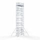 Alumiiniumtellingud 135х305 14,2 m töökõrgus* Carbon koos kokkupandavate piiretega mõlemal poolel Alumiiniumtellingud 135х305 14,2 m töökõrgus* Carbon koos kokkupandavate piiretega mõlemal poolel
