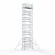 Alumiiniumtellingud 135х305 14,2 m töökõrgus* Carbon koos kokkupandavate piiretega mõlemal poolel