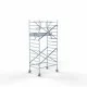 Alumiiniumtellingud 135х190 5,2 m töökõrgus* koos kokkupandavate piiretega ühel küljel
