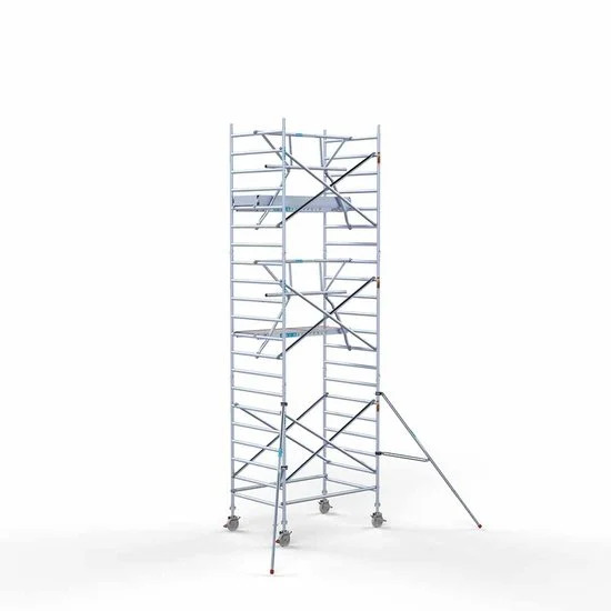 Alumiiniumtellingud 135х190 7,2 m töökõrgus* Carbon koos kokkupandavate piiretega ühel küljel Alumiiniumtellingud 135х190 7,2 m töökõrgus* Carbon koos kokkupandavate piiretega ühel küljel