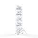 Alumiiniumtellingud 135х190 11,2 m töökõrgus* Carbon koos kokkupandavate piiretega ühel küljel Alumiiniumtellingud 135х190 11,2 m töökõrgus* Carbon koos kokkupandavate piiretega ühel küljel