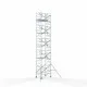 Alumiiniumtellingud 135х190 11,2 m töökõrgus* Carbon koos kokkupandavate piiretega ühel küljel Alumiiniumtellingud 135х190 11,2 m töökõrgus* Carbon koos kokkupandavate piiretega ühel küljel
