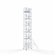 Alumiiniumtellingud 135х190 13,2 m töökõrgus* Carbon koos kokkupandavate piiretega ühel küljel Alumiiniumtellingud 135х190 13,2 m töökõrgus* Carbon koos kokkupandavate piiretega ühel küljel