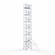 Alumiiniumtellingud 135х190 14,2 m töökõrgus* Carbon koos kokkupandavate piiretega ühel küljel Alumiiniumtellingud 135х190 14,2 m töökõrgus* Carbon koos kokkupandavate piiretega ühel küljel