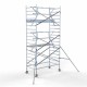 Alumiiniumtellingud 135х250 6,2 m töökõrgus* Carbon koos kokkupandavate piiretega ühel küljel Alumiiniumtellingud 135х250 6,2 m töökõrgus* Carbon koos kokkupandavate piiretega ühel küljel