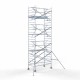 Alumiiniumtellingud 135х250 8,2 m töökõrgus* Carbon koos kokkupandavate piiretega ühel küljel Alumiiniumtellingud 135х250 8,2 m töökõrgus* Carbon koos kokkupandavate piiretega ühel küljel