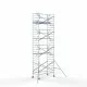 Alumiiniumtellingud 135х250 9,2 m töökõrgus* Carbon koos kokkupandavate piiretega ühel küljel