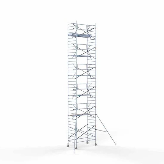 Alumiiniumtellingud 135х250 13,2 m töökõrgus* Carbon koos kokkupandavate piiretega ühel küljel Alumiiniumtellingud 135х250 13,2 m töökõrgus* Carbon koos kokkupandavate piiretega ühel küljel