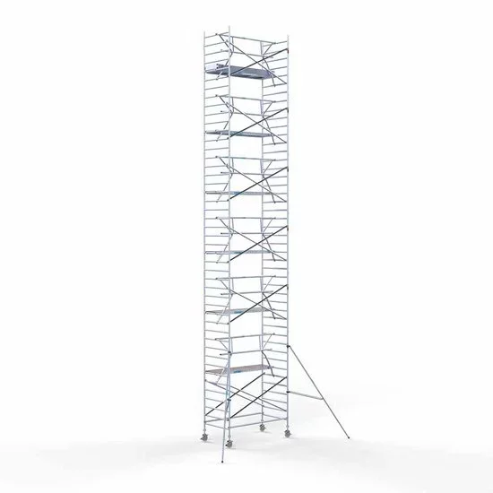 Alumiiniumtellingud 135х250 14,2 m töökõrgus* Carbon koos kokkupandavate piiretega ühel küljel Alumiiniumtellingud 135х250 14,2 m töökõrgus* Carbon koos kokkupandavate piiretega ühel küljel