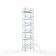 Alumiiniumtellingud 135х305 13,2 m töökõrgus* Carbon koos kokkupandavate piiretega ühel küljel Alumiiniumtellingud 135х305 13,2 m töökõrgus* Carbon koos kokkupandavate piiretega ühel küljel