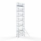 Alumiiniumtellingud 135х305 14,2 m töökõrgus* Carbon koos kokkupandavate piiretega ühel küljel Alumiiniumtellingud 135х305 14,2 m töökõrgus* Carbon koos kokkupandavate piiretega ühel küljel