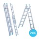 Kaheosaline redel 2x6 Kaheosaline redel 2x6