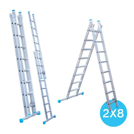 Kaheosaline redel 2x8 Kaheosaline redel 2x8