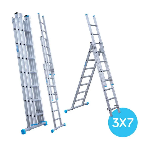 Kolmeosaline redel 3x7 Kolmeosaline redel 3x7