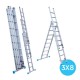 Kolmeosaline redel 3x8 Kolmeosaline redel 3x8