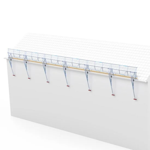 Алюминиевые ограждения Safety Guard Systems для крыши, длиной 18 метра