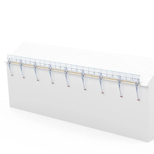 Алюминиевые ограждения Safety Guard Systems для крыши, длиной 24 метра