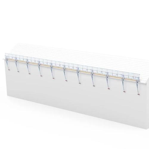 Алюминиевые ограждения Safety Guard Systems для крыши, длиной 30 метра