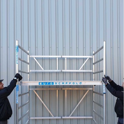 Kokkupandav Alumiiniumtorn / maalripukk 135х190 3,8 m töökõrgus*