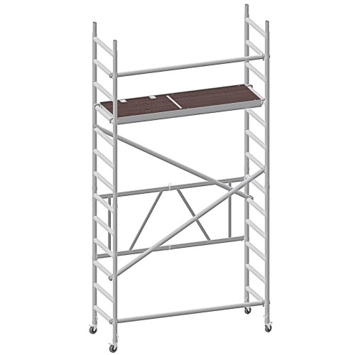 Kokkupandav Alumiiniumtorn 75х190 4,8 m töökõrgus*