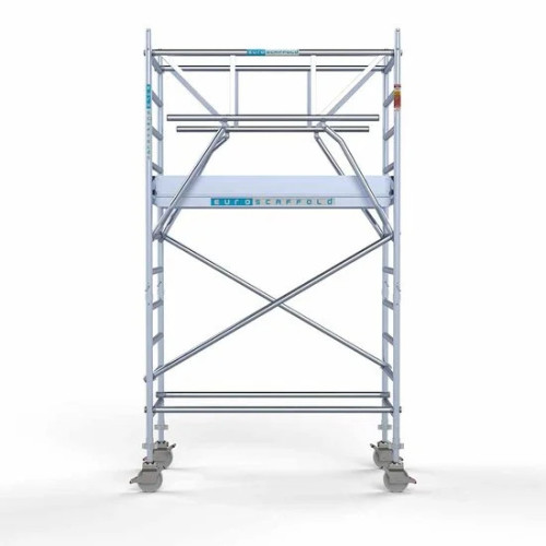 Alumiiniumtellingud koos kokkupandavate piiretega mõlemal poolel 90x190 4,2 m töökõrgus*