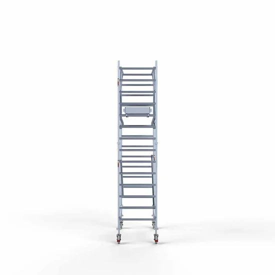 Alumiiniumtellingud 90х190 5,2 m töökõrgus* Carbon koos kokkupandavate piiretega mõlemal poolel Alumiiniumtellingud 90х190 5,2 m töökõrgus* Carbon koos kokkupandavate piiretega mõlemal poolel