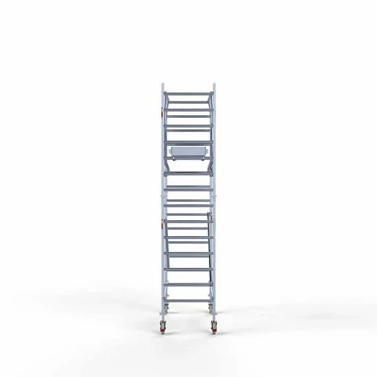 Alumiiniumtellingud 90х190 5,2 m töökõrgus* Carbon koos kokkupandavate piiretega mõlemal poolel Alumiiniumtellingud 90х190 5,2 m töökõrgus* Carbon koos kokkupandavate piiretega mõlemal poolel