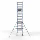 Alumiiniumtellingud 90х250 6,2 m töökõrgus* koos kokkupandavate piiretega mõlemal poolel Alumiiniumtellingud 90х250 6,2 m töökõrgus* koos kokkupandavate piiretega mõlemal poolel