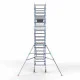 Alumiiniumtellingud 90х305 6,2 m töökõrgus* koos kokkupandavate piiretega mõlemal poolel Alumiiniumtellingud 90х305 6,2 m töökõrgus* koos kokkupandavate piiretega mõlemal poolel
