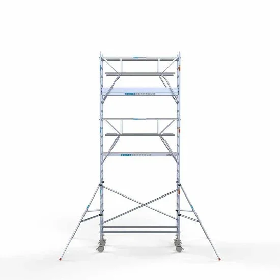 Alumiiniumtellingud 90х250 7,2 m töökõrgus* Carbon koos kokkupandavate piiretega mõlemal poolel Alumiiniumtellingud 90х250 7,2 m töökõrgus* Carbon koos kokkupandavate piiretega mõlemal poolel