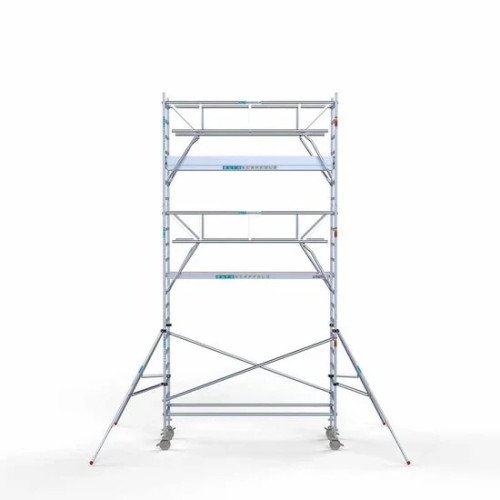 Alumiiniumtellingud koos kokkupandavate piiretega mõlemal poolel 90x305 7,2 m töökõrgus* Carbon