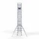 Alumiiniumtellingud 90х250 8,2 m töökõrgus* koos kokkupandavate piiretega mõlemal poolel Alumiiniumtellingud 90х250 8,2 m töökõrgus* koos kokkupandavate piiretega mõlemal poolel