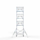 Alumiiniumtellingud 90х190 9,2 m töökõrgus* Carbon koos kokkupandavate piiretega mõlemal poolel Alumiiniumtellingud 90х190 9,2 m töökõrgus* Carbon koos kokkupandavate piiretega mõlemal poolel