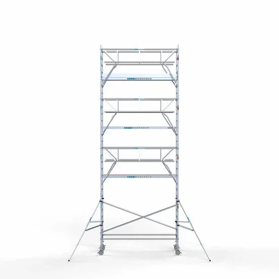 Alumiiniumtellingud 90х305 9,2 m töökõrgus* koos kokkupandavate piiretega mõlemal poolel Alumiiniumtellingud 90х305 9,2 m töökõrgus* koos kokkupandavate piiretega mõlemal poolel