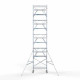 Alumiiniumtellingud 90х190 10,2 m töökõrgus* koos kokkupandavate piiretega mõlemal poolel Alumiiniumtellingud 90х190 10,2 m töökõrgus* koos kokkupandavate piiretega mõlemal poolel