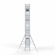 Alumiiniumtellingud 90х250 10,2 m töökõrgus* koos kokkupandavate piiretega mõlemal poolel Alumiiniumtellingud 90х250 10,2 m töökõrgus* koos kokkupandavate piiretega mõlemal poolel