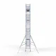 Alumiiniumtellingud 90х250 10,2 m töökõrgus* koos kokkupandavate piiretega mõlemal poolel