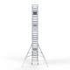 Alumiiniumtellingud 90х305 10,2 m töökõrgus* Carbon koos kokkupandavate piiretega mõlemal poolel Alumiiniumtellingud 90х305 10,2 m töökõrgus* Carbon koos kokkupandavate piiretega mõlemal poolel