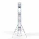 Alumiiniumtellingud 90х305 10,2 m töökõrgus* koos kokkupandavate piiretega mõlemal poolel Alumiiniumtellingud 90х305 10,2 m töökõrgus* koos kokkupandavate piiretega mõlemal poolel